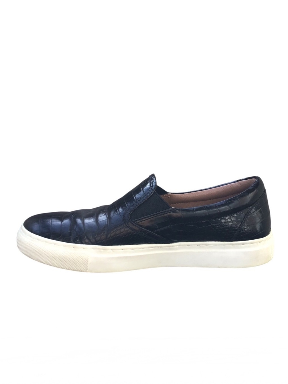 Hugo Boss Women’s Black Leather Slip On Shoes